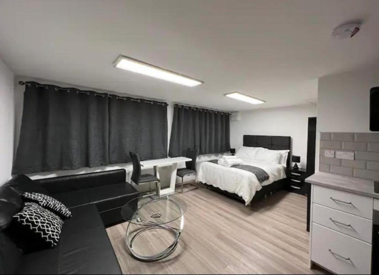 Man Studio - Stereoshower Freeparking 5Min-Metro Manchester Dış mekan fotoğraf